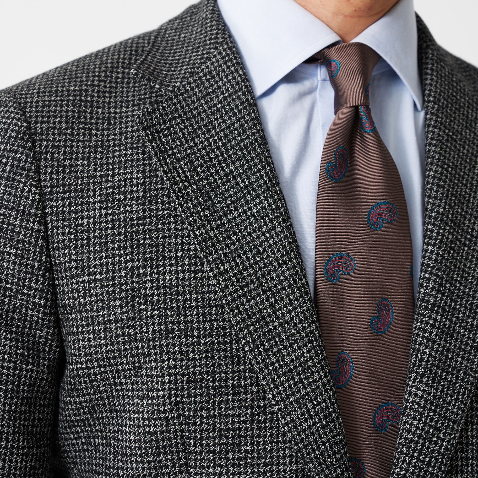 SHETLAND WOOL TWEED by BISHU | FABRIC TOKYO | オーダースーツの