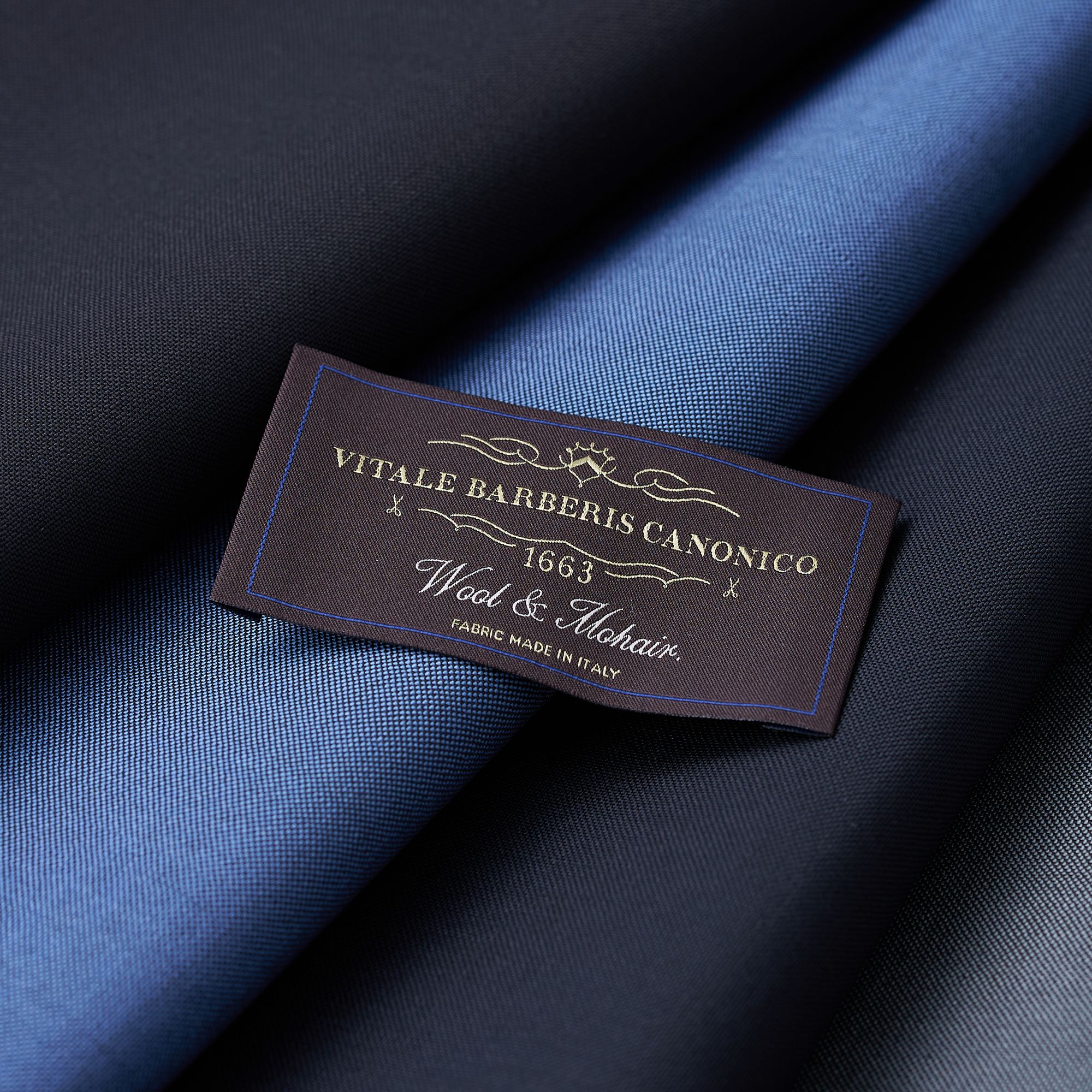 【未使用】AB6メンズスーツ　vitale barberis canonico NEW BRIDGE】【VITALE BARBERIS CANONICO/ヴィターレ・バルベリス