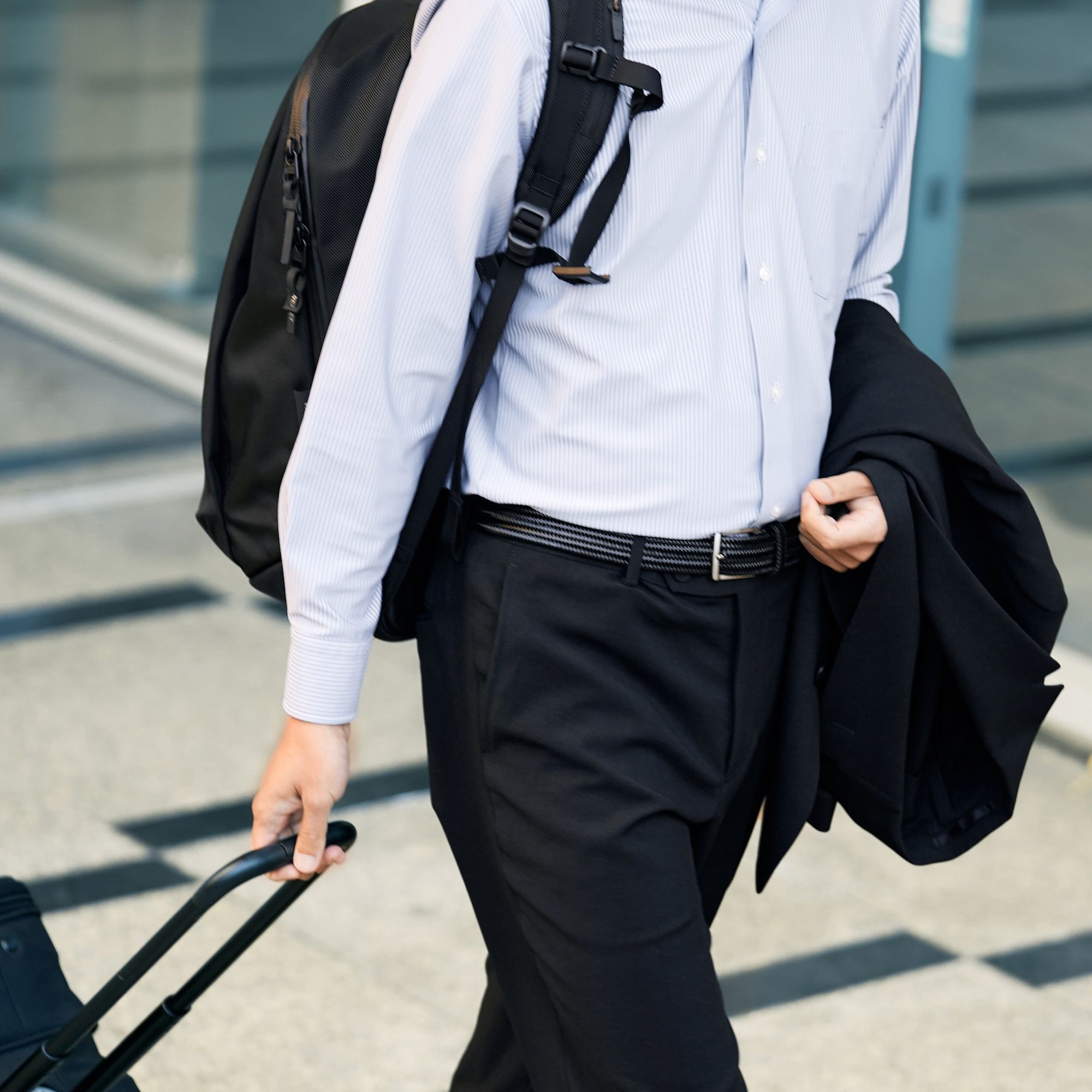 ファブリックトウキョウ トラベルスーツ セットアップ ストレッチ カーキ S STRETCH TRAVEL | FABRIC TOKYO | オーダースーツのFABRIC TOKYO
